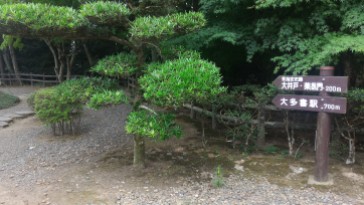 Otaki castle garden